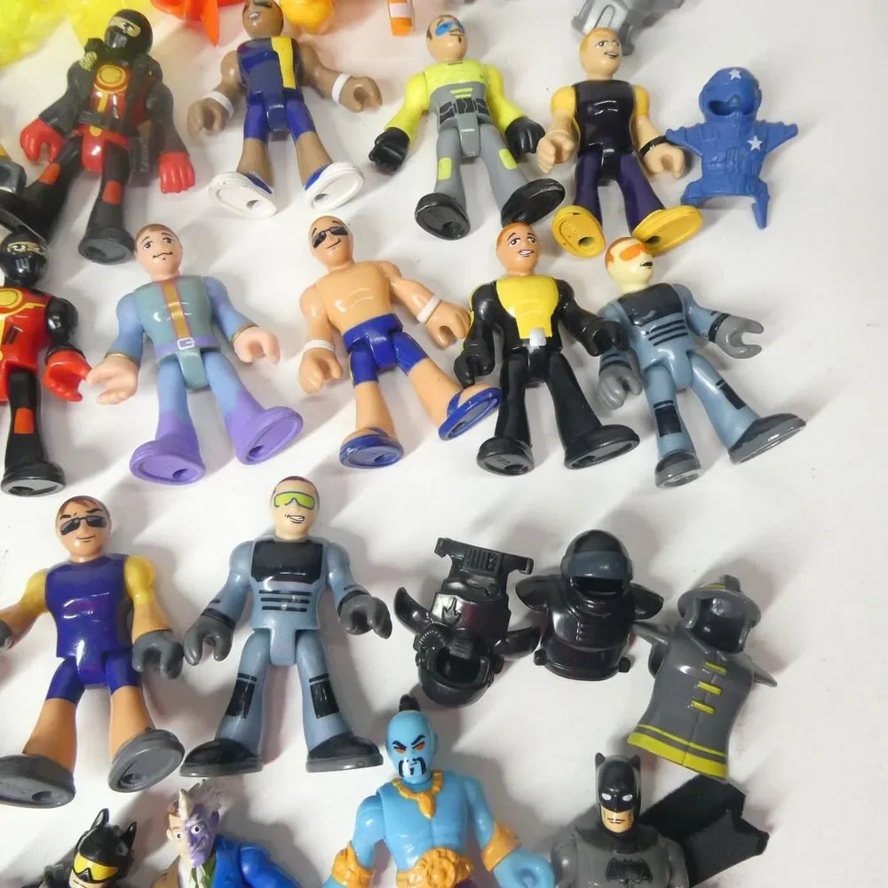 Mattel Fisher Price Imaginext Action Figures Lot Super Heroes